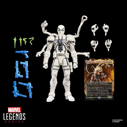 Spider-Man Marvel Legends Magic: The Gathering Battle-Damaged Spider-Man 6-Inch Action Figure and Card