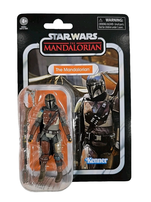 Figura de acción de Star Wars The Vintage Collection The Mandalorian de 3.75" (2020, VC166)