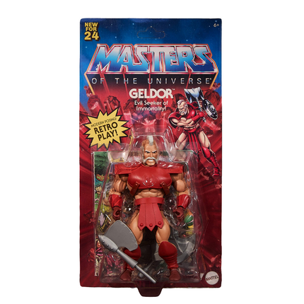 Masters of the Universe Origins Geldor Exclusivo