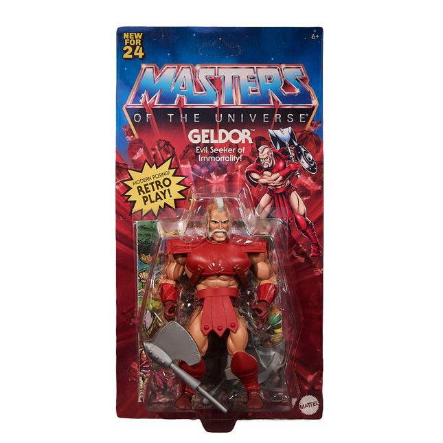 Masters of the Universe Origins Geldor Exclusivo