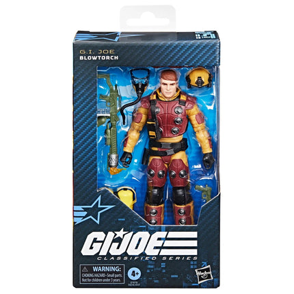 Figura de acción Blowtorch de 6 pulgadas de la serie clasificada de GI Joe