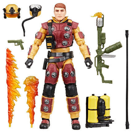 Figura de acción Blowtorch de 6 pulgadas de la serie clasificada de GI Joe