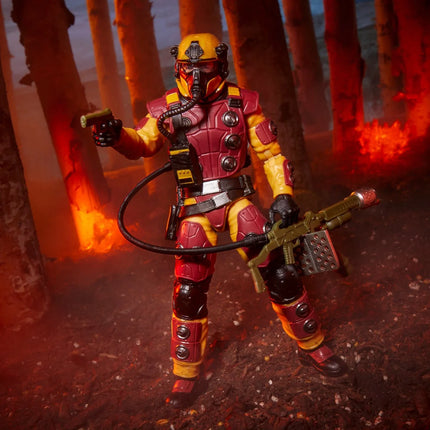 Figura de acción Blowtorch de 6 pulgadas de la serie clasificada de GI Joe