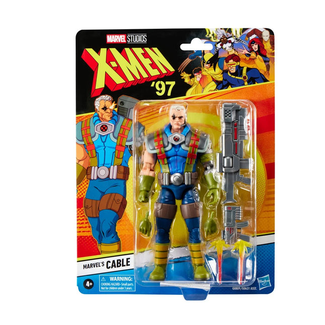 Figura de acción de Cable de 6 pulgadas de Marvel Legends de X-Men 97 