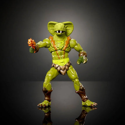 Figura de acción de Kobra Khan de Masterverse, Masters of the Universe, Ola 18, Nueva Eternia