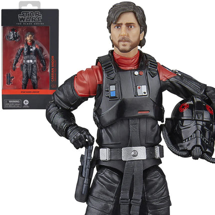 Figura de acción de Cassian Andor (piloto de pruebas de Sienar) de Star Wars The Black Series de 6 pulgadas