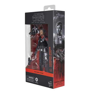 Figura de acción de Cassian Andor (piloto de pruebas de Sienar) de Star Wars The Black Series de 6 pulgadas