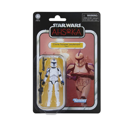Figura de acción de Star Wars The Vintage Collection Clone Trooper Lieutenant (Teth) de 3 3/4 pulgadas
