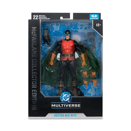 DC McFarlane Collector Edition Doctor Mid-Nite Justice Society of America #48 7-Inch Scale Action Figure - Exclusive