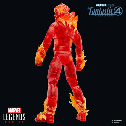 Figura de acción de la Antorcha Humana de 6 pulgadas de Los Cuatro Fantásticos: Primeros Pasos de la serie Marvel Legends