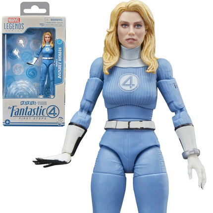 Los Cuatro Fantásticos: Primeros Pasos Marvel Legends Series Mujer Invisible Sue Storm Figura de Acción de 6 Pulgadas) 