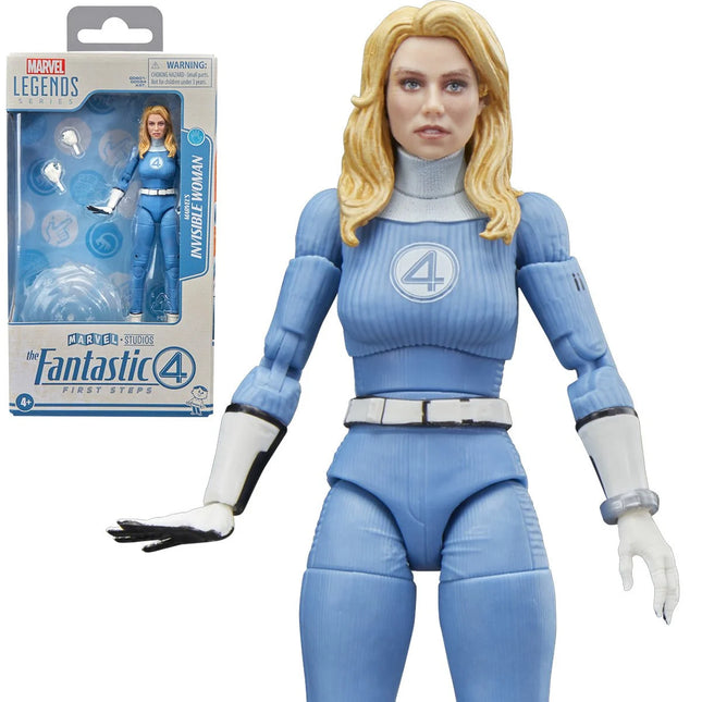Los Cuatro Fantásticos: Primeros Pasos Marvel Legends Series Mujer Invisible Sue Storm Figura de Acción de 6 Pulgadas)