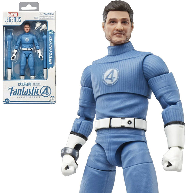 Figura de acción de Mister Fantastic de 6 pulgadas de la serie Marvel Legends de Los Cuatro Fantásticos: Primeros pasos