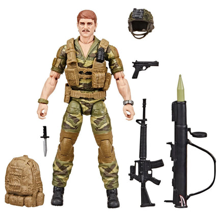 Figura de acción Footloose de 6 pulgadas de la serie clasificada de GI Joe