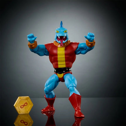 Figura de acción de Fang Man de la colección de dibujos animados Masters of the Universe Origins Wave 25