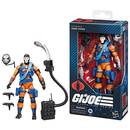 Figura de acción Frag Viper de 6 pulgadas de la serie clasificada de GI Joe 