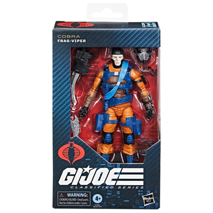 Figura de acción Frag Viper de 6 pulgadas de la serie clasificada de GI Joe 