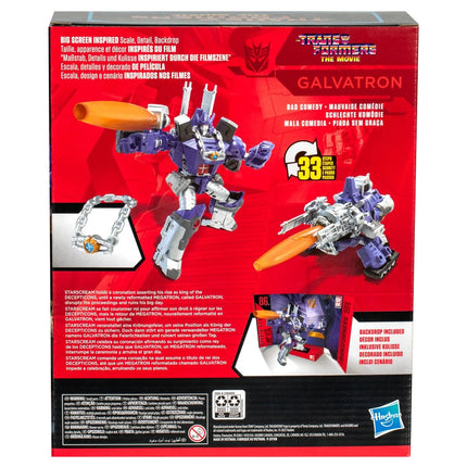 Transformers Studio Series 86 Leader Galvatron Transformers Hasbro Action Figures
