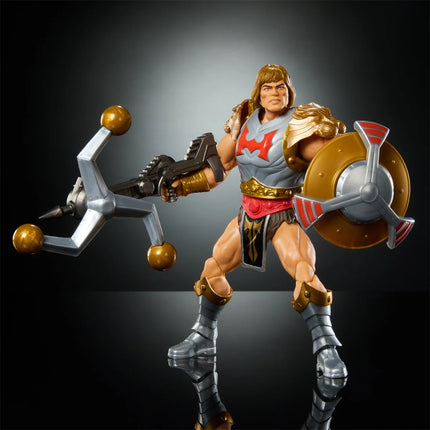 Figura de acción de He-Man Puño Volador de la oleada 15 de Masterverse de Masters of the Universe