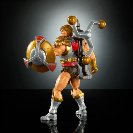 Figura de acción de He-Man Puño Volador de la oleada 15 de Masterverse de Masters of the Universe
