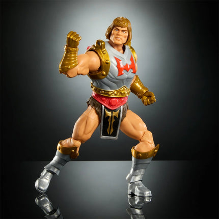 Figura de acción de He-Man Puño Volador de la oleada 15 de Masterverse de Masters of the Universe