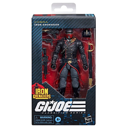 Figura de acción de Iron Grenadier de 6 pulgadas de la serie clasificada de GI Joe