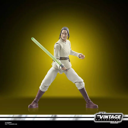 Figura de acción del Maestro Jedi Indara de Star Wars The Vintage Collection de 3 3/4 pulgadas