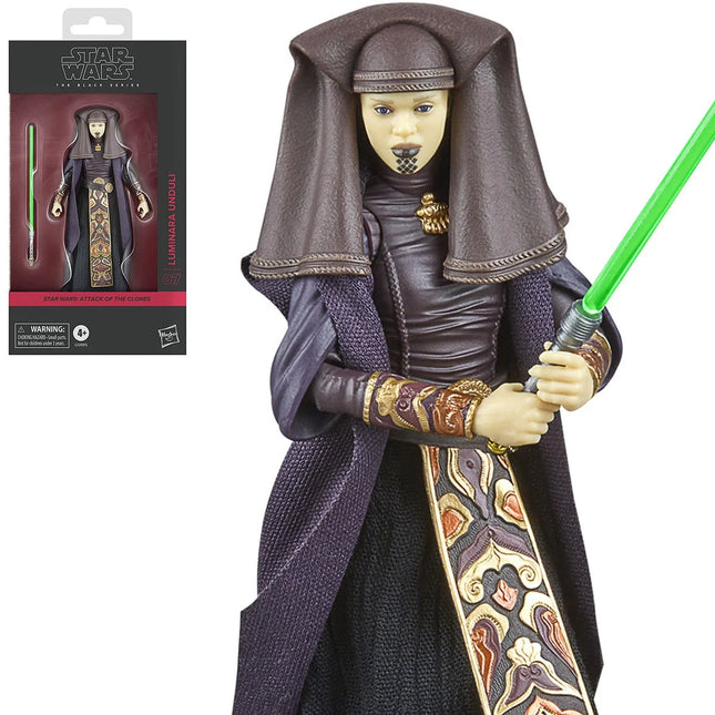 Star Wars The Black Series Luminara Unduli 6-Inch Action Figure