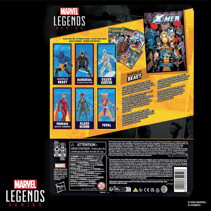 Astonishing X-Men Marvel Legends Series Beast 6-Inch Action Figure