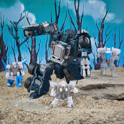 Transformers Generations Armada Nemesis Prime y equipo de miniconciencia de defensa aérea
