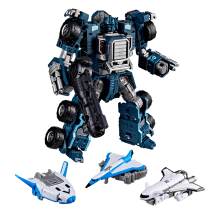 Transformers Generations Armada Nemesis Prime y equipo de miniconciencia de defensa aérea