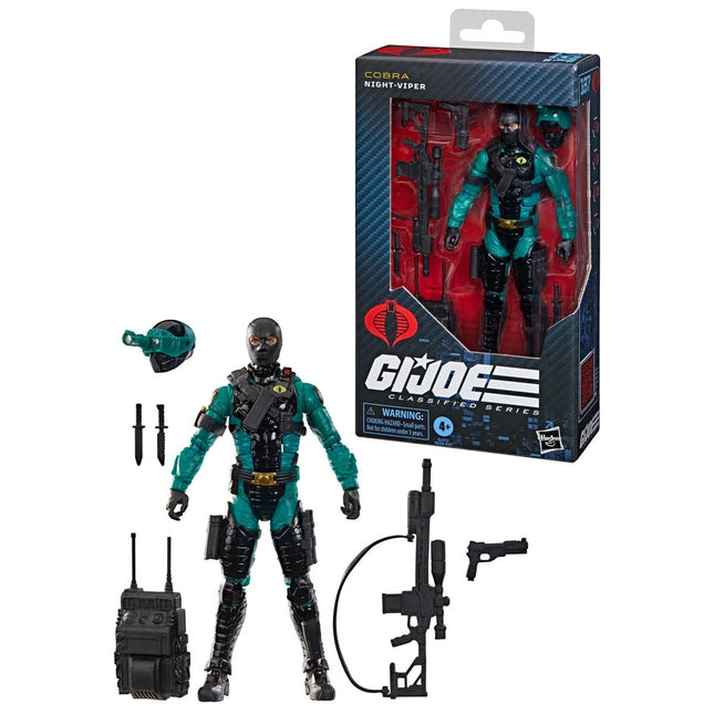 G.I. Joe Classified Series #187 Night-Viper 6-Inch Action Figure