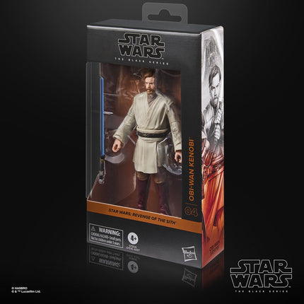 Figura de acción de 6 pulgadas de Obi-Wan Kenobi (La venganza de los Sith) de Star Wars The Black Series