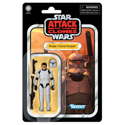 Figura del soldado clon Fase I de la colección Vintage de STAR WARS