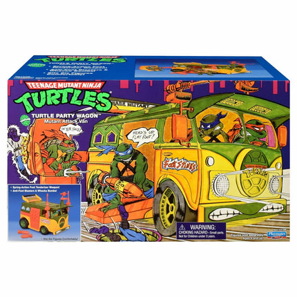 Vehículo de fiesta original clásico de las Tortugas Ninja Mutantes Adolescentes