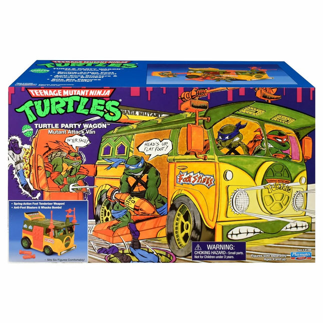 Vehículo de fiesta original clásico de las Tortugas Ninja Mutantes Adolescentes
