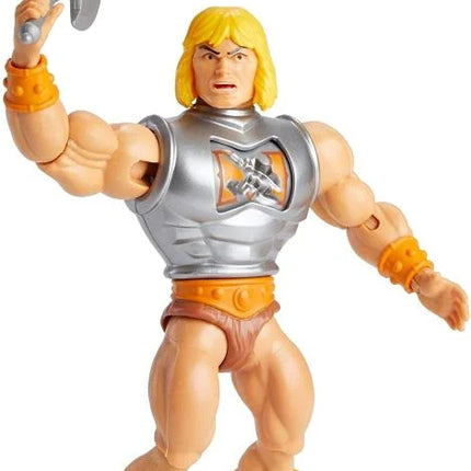 Figura de acción de He-Man con armadura de batalla de lujo de Masters of the Universe Origins