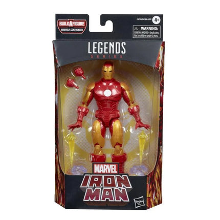 Figura de acción de Iron Man de Marvel Legends, controlador BAF de 6"