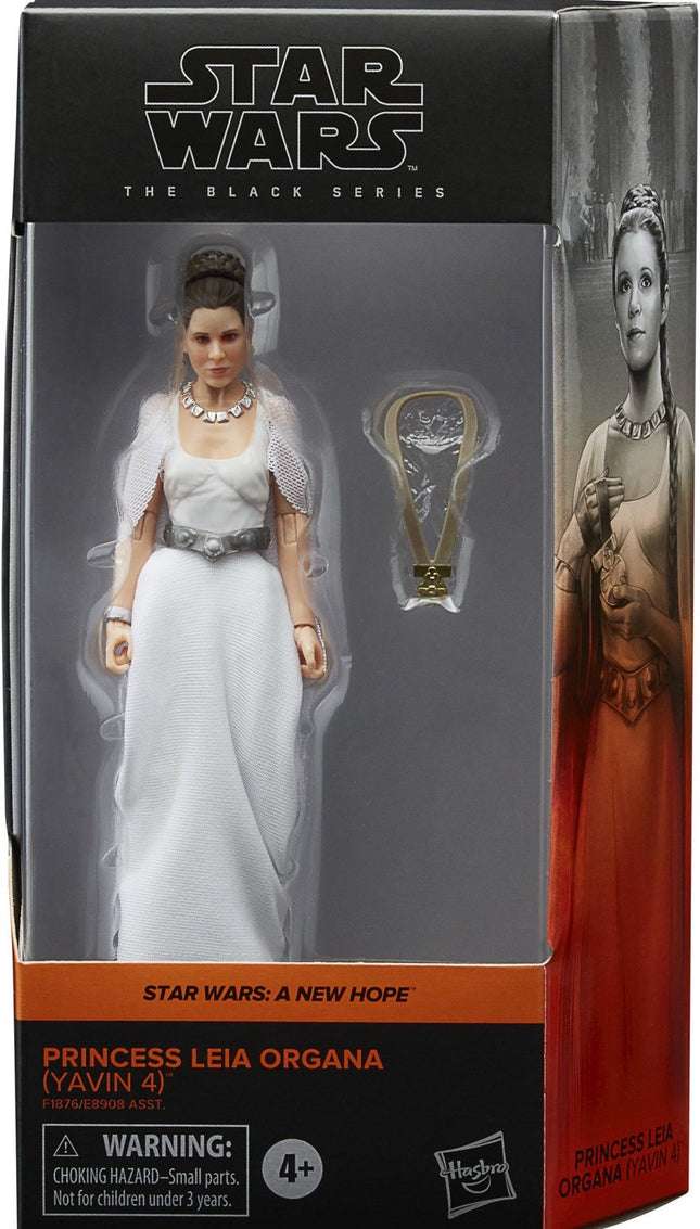 Figura de acción de la Princesa Leia Organa Yavin 4 de 6 pulgadas de Star Wars Black Series