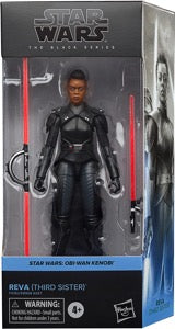 Figura de acción de Star Wars Obi Wan Kenobi Black Series Reva (Tercera Hermana) de 6" Nueva