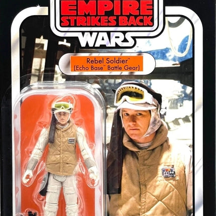 Figura de acción de la colección vintage de Star Wars: Soldado Rebelde Base Echo VC68 de 3,75"