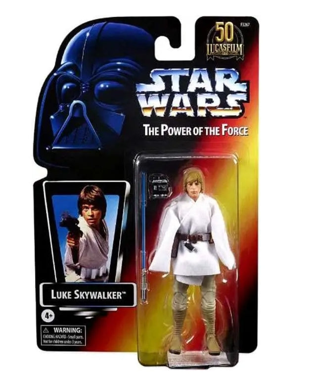 Figura de Luke Skywalker de 6" del 50.º aniversario de Lucasfilm de Star Wars The Black Series