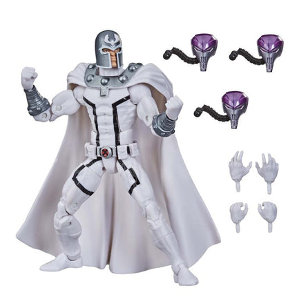 Figura de acción de Magneto de la Casa X de Marvel Legends X-Men Tri-Sentinel BAF wave