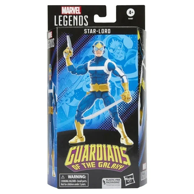 Figura de acción de Guardianes de la Galaxia de Star-Lord de Marvel Legends