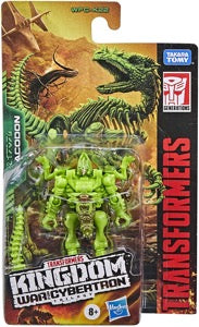 Figura de acción de Transformers Kingdom Dracodon de 8,9 cm (Leyendas de la clase principal)