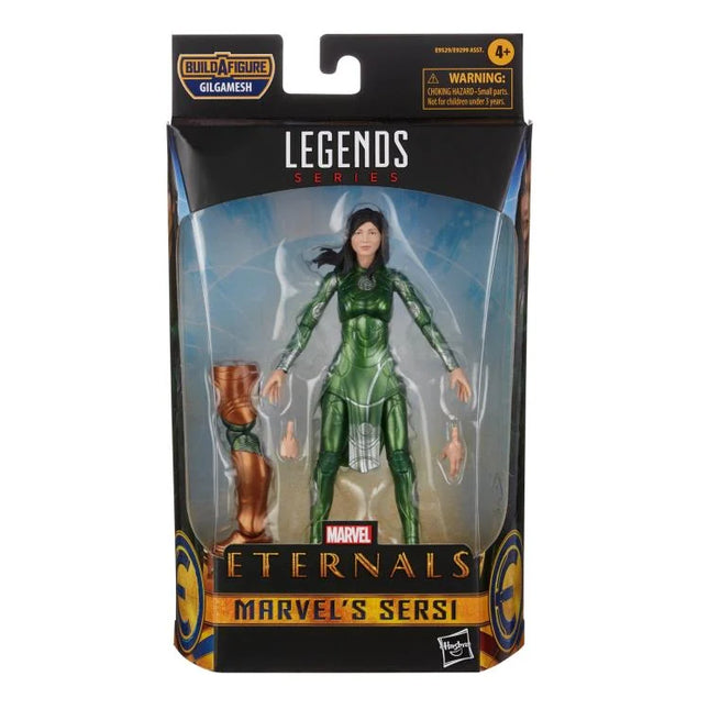 Figura de acción de Sersi de 6" de Marvel Legends MCU Eternals Gilgamesh BAF