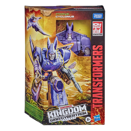 Figura de acción Transformers Kingdom Voyager WFC-K9 Cyclonus