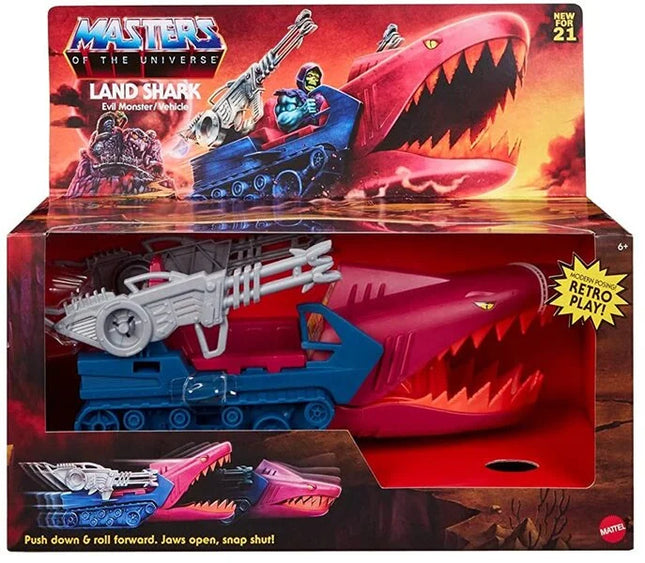 Masters of the Universe Origins Land Shark Vehículo Retro Play