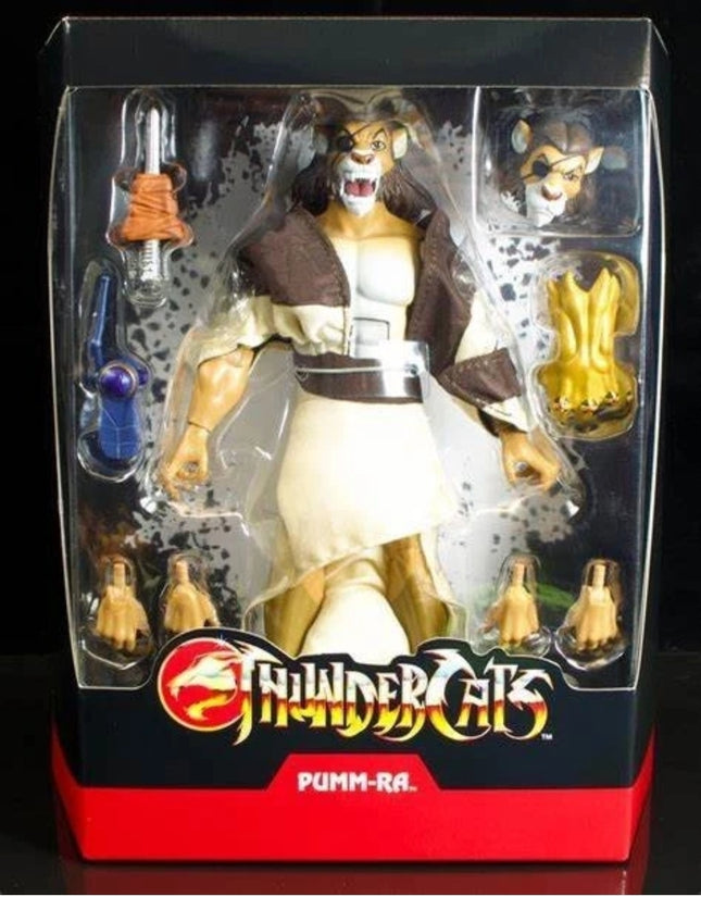 Figura de acción Super7 ThunderCats Ultimates Pumm-Ra de 7 pulgadas, nueva y sellada