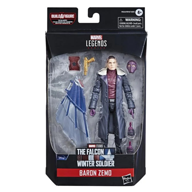 Serie Marvel Legends Falcon y el Soldado del Invierno Barón Zemo